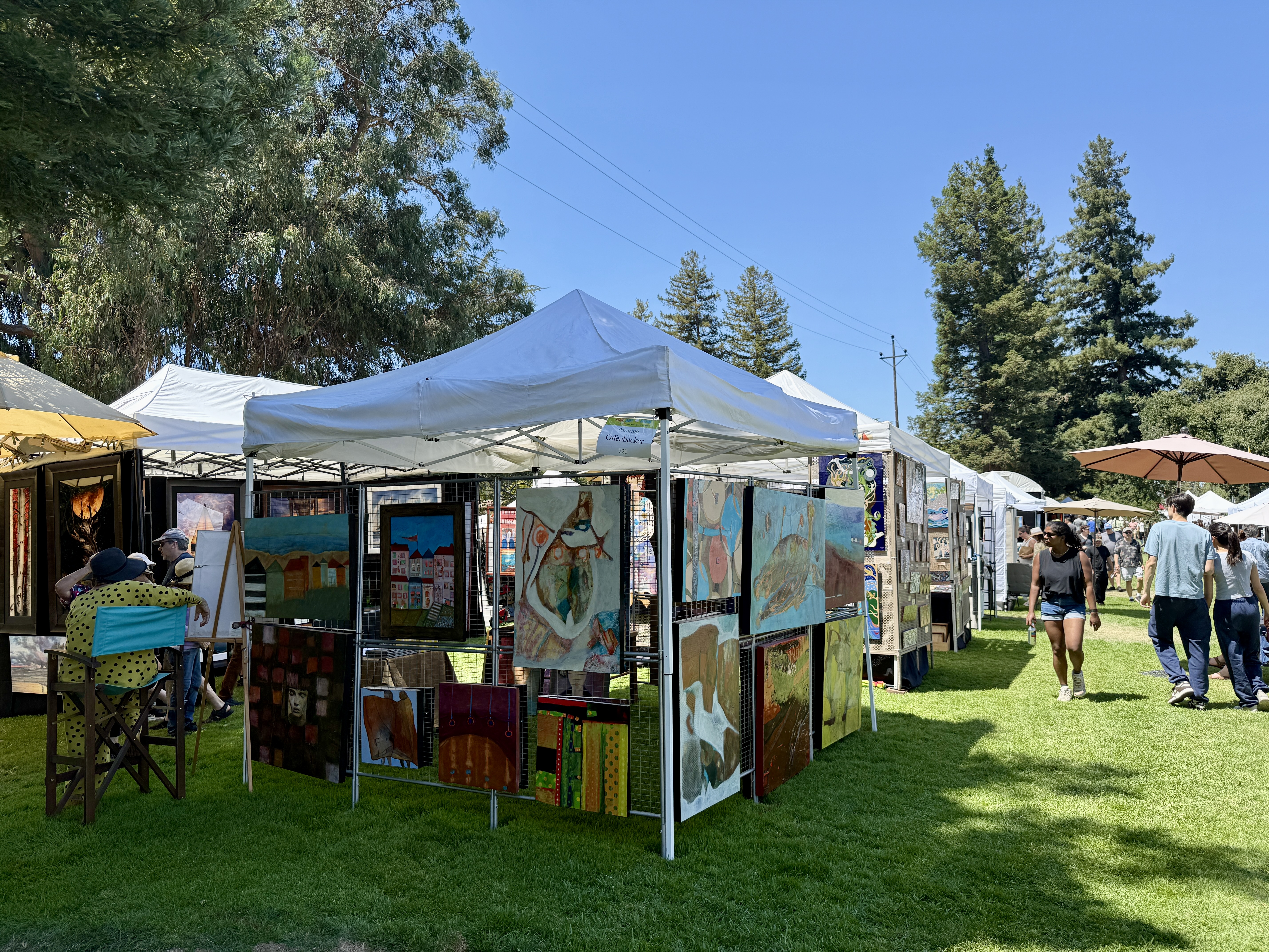 Artist booths